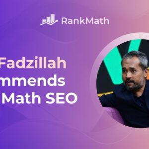 Rauf Fadzillah Recommends Rank Math SEO