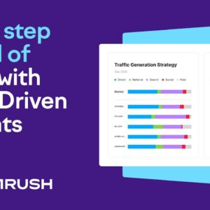 Grow your key traffic drivers & market share