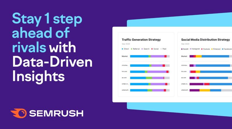 Grow your key traffic drivers & market share