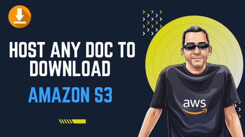 How To Host Any File On Amazon S3 And Create A Shareable Link