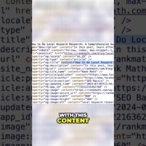 What Are Open Graph Meta Tags?