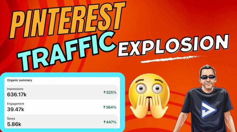 Pinterest Traffic Explosion - No AI Tools Needed