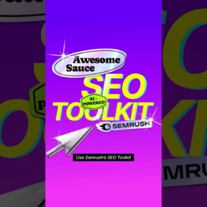 We wanted to stop your scrolling & let you know that Semrush’s SEO Toolkit means less chaos
