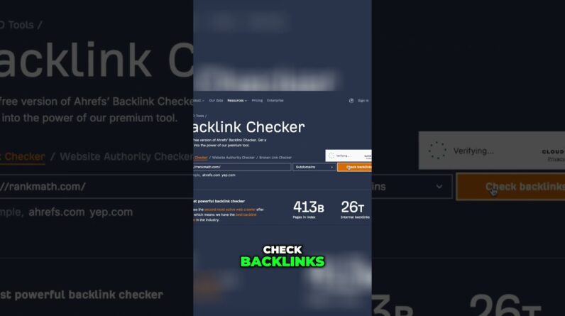 How to Find Your Competitor's Backlinks for FREE