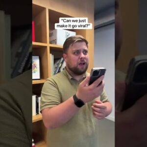 "Can we just make it go viral?"  #digitalmarketing #funny #socialmanager #comedy