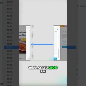 How to Add Multiple Timings to Restaurant Schema