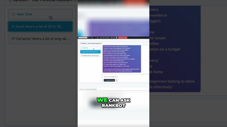 How to Cluster Topics Using RankBot
