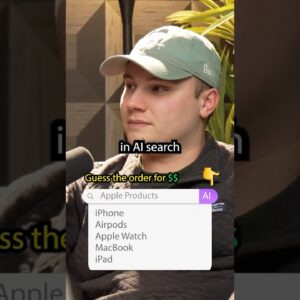 Rank The Most Popular Apple Products in AI Search