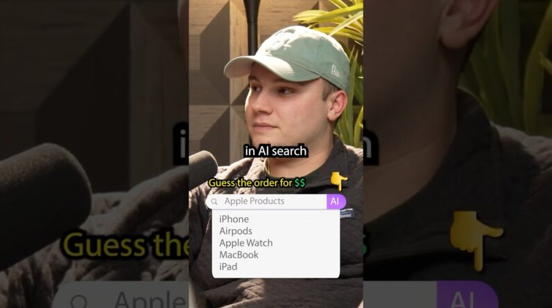 Rank The Most Popular Apple Products in AI Search