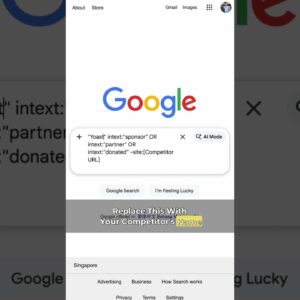 How to find Competitor Sponsorship Activities with Google Dorks