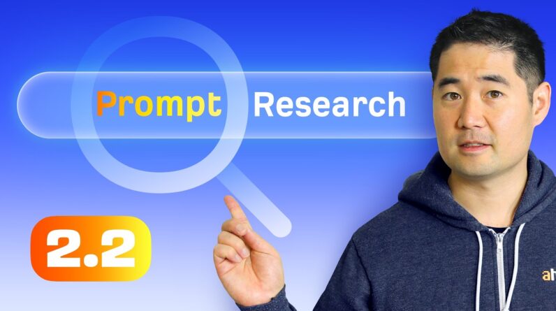 Keyword & Prompt Research for AI SEO (AEO) | 2.2. AEO Course by Ahrefs