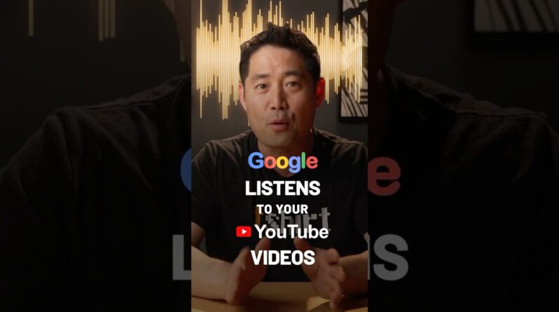 Google Listens to Your Videos