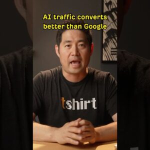 AI traffic converts 23x better than Google