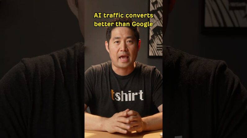 AI traffic converts 23x better than Google