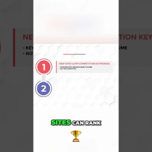New Website? Start With Low-Competition Keywords to Win Faster